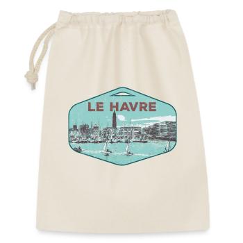 Le Havre Frankreich ist meine Heimatstadt - Geschenkbeutel aus Baumwolle (30 x 45 cm) - Natur - Vorne