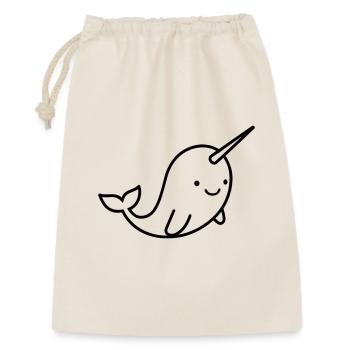 Narval - Sac cadeau 30 x 45 cm - nature - Devant