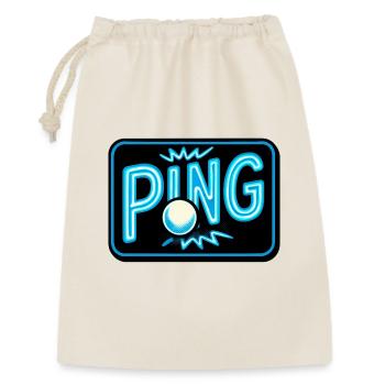 Ping Pong - Tennis de Table - Sac cadeau 30 x 45 cm - nature - Devant