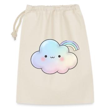 Kawaii Cloud Gift for Girls Kids - Gift Bag 30 x 45 cm - nature - Front