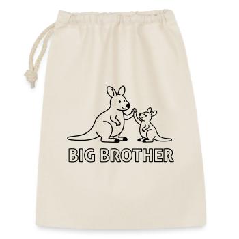 frère aîné - Sac cadeau 30 x 45 cm - nature - Devant