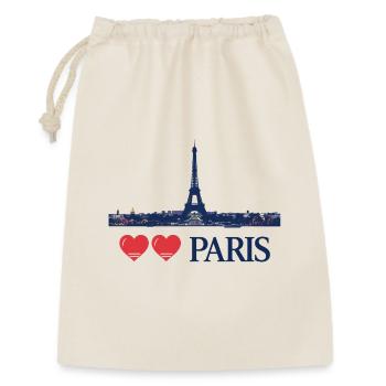Paris / France / Amour / Amour - Sac cadeau 30 x 45 cm - nature - Devant