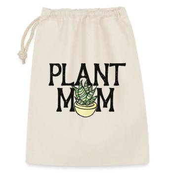 Pot à fleur de maman de plantes - Sac cadeau 30 x 45 cm - nature - Devant