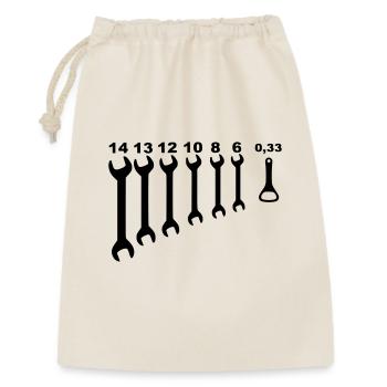 Wrenches, mechanic, odd jobs, handyman * - Gift Bag 30 x 45 cm - nature - Front