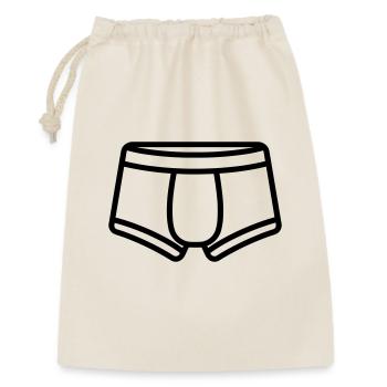Boxer shorts - Gift Bag 30 x 45 cm - nature - Front
