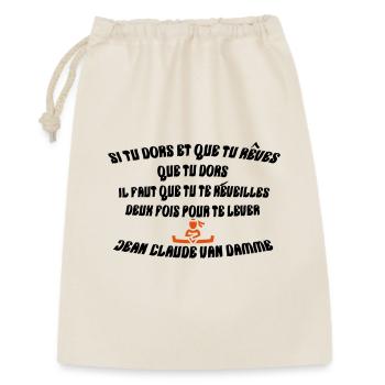 rever de dormir - Sac cadeau 30 x 45 cm - nature - Devant