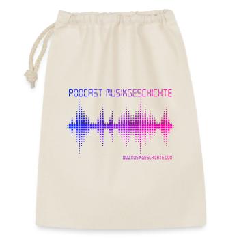 Podcast Music History - Gift Bag 30 x 45 cm - nature - Front