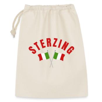 Sterzing a traversé les drapeaux italiens - Sac cadeau 30 x 45 cm - nature - Devant