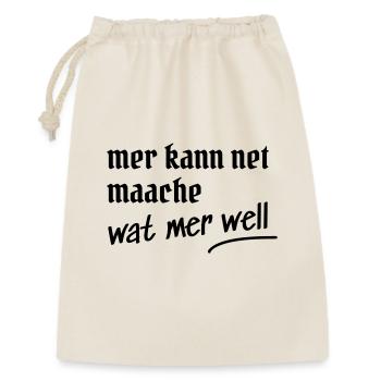Cologne Saying Design Gift - Gift Bag 30 x 45 cm - nature - Front