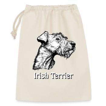 Irish Terrier Portrait - Gift Bag 30 x 45 cm - nature - Front