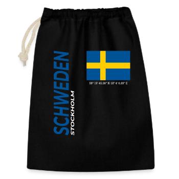 Stockholm - Gift Bag 30 x 45 cm - black - Front