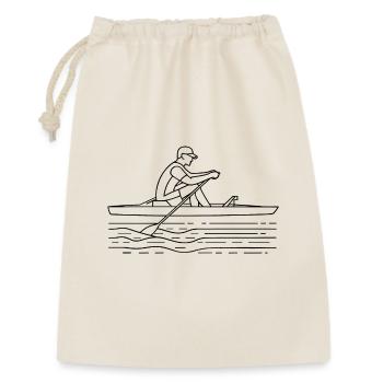 Rower Drawing - Gift Bag 30 x 45 cm - nature - Front