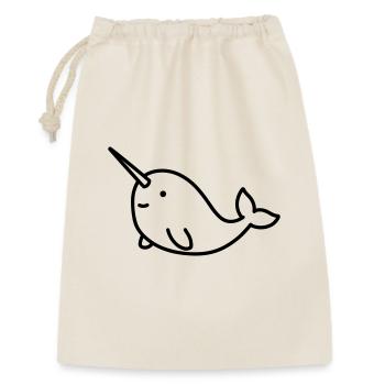 Narval - Sac cadeau 30 x 45 cm - nature - Devant