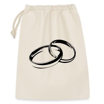 Wedding rings wedding rings wedding rings - Gift Bag 30 x 45 cm - nature - Front