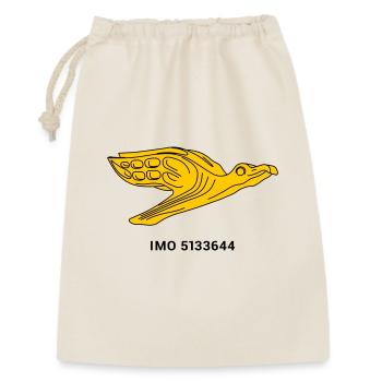 Gorch Fock - Voilier Albatros Marine - Sac cadeau 30 x 45 cm - nature - Devant