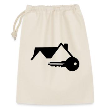 Key for the new house key - Gift Bag 30 x 45 cm - nature - Front