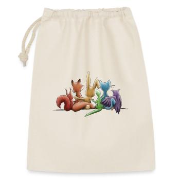 Rainbow Animals for Tolerance and Diversity - Gift Bag 30 x 45 cm - nature - Front