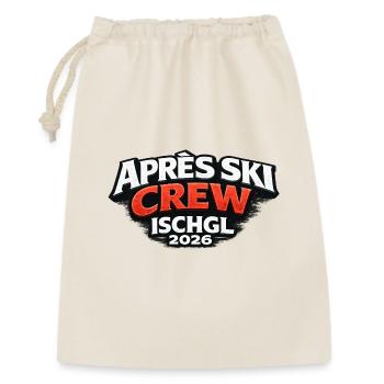 Après Ski Crew Ischgl 2026 Tenue - Sac cadeau 30 x 45 cm - nature - Devant