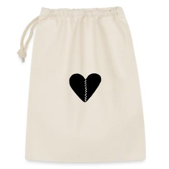 Heartbreak black - Gift Bag 30 x 45 cm - nature - Front
