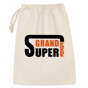 Super großer Bruder - Geschenkbeutel aus Baumwolle (30 x 45 cm) - Natur - Vorne