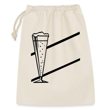 bar glass - Gift Bag 30 x 45 cm - nature - Front