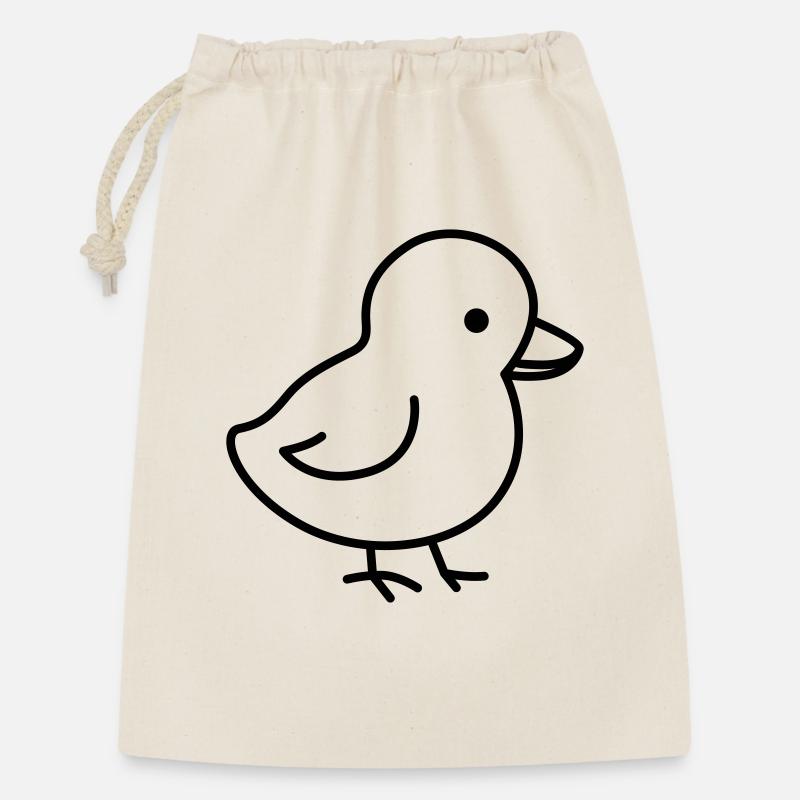 A cute chick suitable for Easter - Gift Bag 30 x 45 cm - nature
