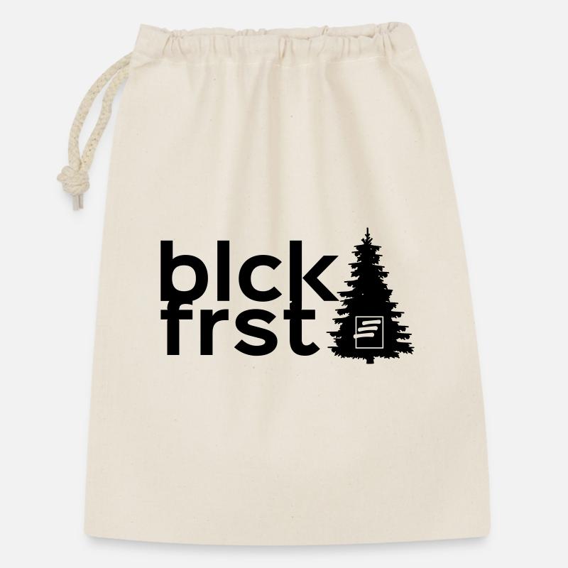 blckfrst batch - Geschenkbeutel aus Baumwolle (30 x 45 cm) - Natur