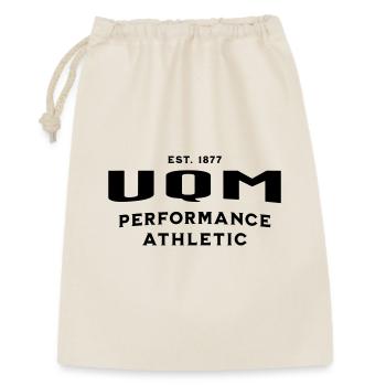 UQM Athletic-Performance Sportswear - Sac cadeau 30 x 45 cm - nature - Devant