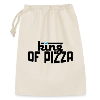 Pizza - Geschenkbeutel aus Baumwolle (30 x 45 cm) - Natur - Vorne