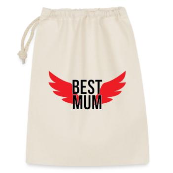 Best Mom - Mother's Day - Gift Bag 30 x 45 cm - nature - Front