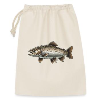 Truite - Sac cadeau 30 x 45 cm - nature - Devant