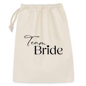 Team Bride - Gift Bag 30 x 45 cm - nature - Front