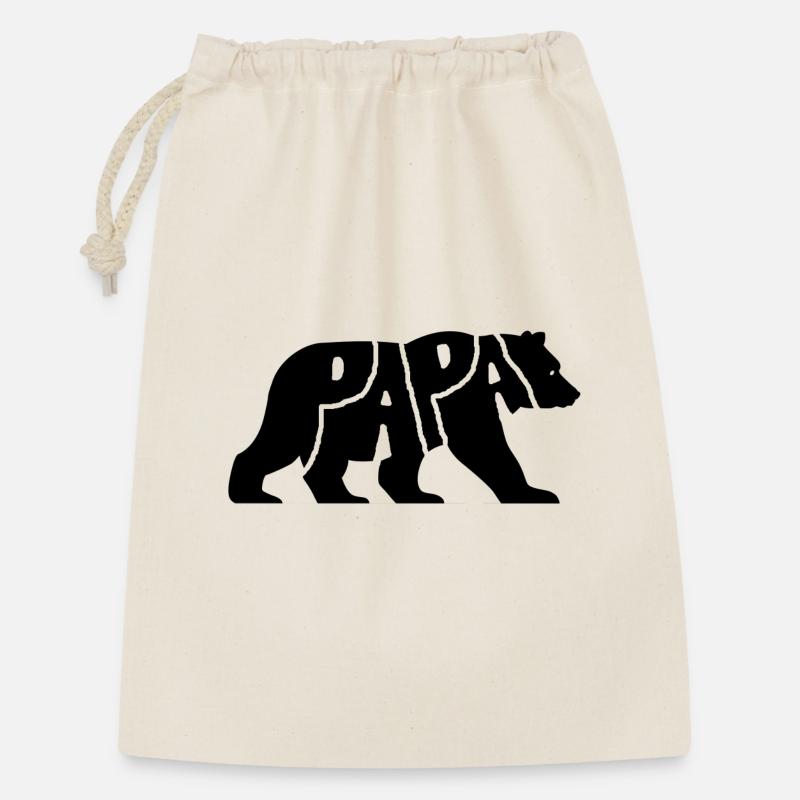 Daddy Bear - Gift Bag 30 x 45 cm - nature