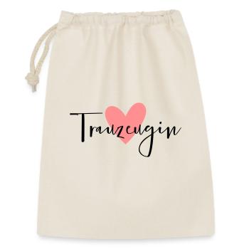 Maid of honor heart - Gift Bag 30 x 45 cm - nature - Front