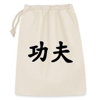 Kung fu chinese character - Gift Bag 30 x 45 cm - nature - Front