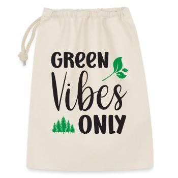 Green Vibes Only - Gift Bag 30 x 45 cm - nature - Front