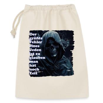 Skull horror motif with fog - Gift Bag 30 x 45 cm - nature - Front