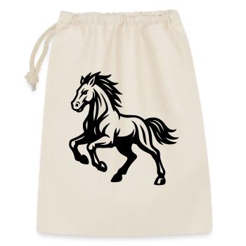 Cheval - Sac cadeau 30 x 45 cm - nature - Devant