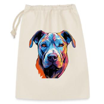 Pop Art de bandes dessinées pour chiens - Sac cadeau 30 x 45 cm - nature - Devant