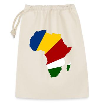 Seychellen_Flagge_Afrika - Sac cadeau 30 x 45 cm - nature - Devant