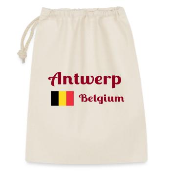 Anvers, Belgique - Imprimés élégants - Sac cadeau 30 x 45 cm - nature - Devant