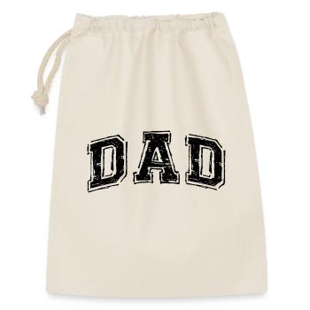 Papa, papa, cadeau de la fête des pères - Sac cadeau 30 x 45 cm - nature - Devant