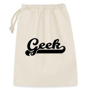 geek - Gift Bag 30 x 45 cm - nature - Front