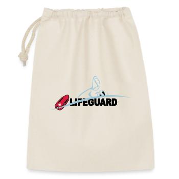 Lifeguard sauveteur aquatique - Sac cadeau 30 x 45 cm - nature - Devant