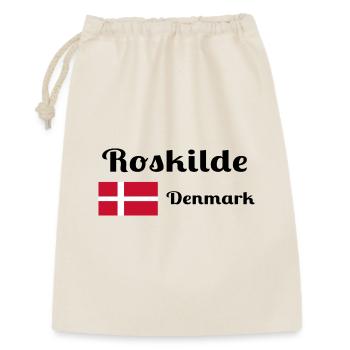 Roskilde Dänemark - Stylische Drucke - Geschenkbeutel aus Baumwolle (30 x 45 cm) - Natur - Vorne