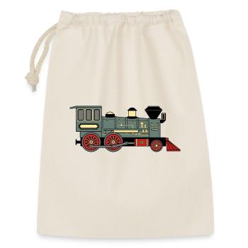 Steam locomotive - Gift Bag 30 x 45 cm - nature - Front