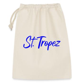 St Tropez - Sac cadeau 30 x 45 cm - nature - Devant
