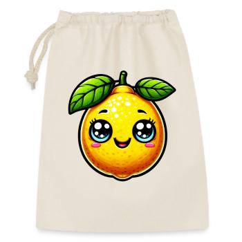 Citron Citrons - Sac cadeau 30 x 45 cm - nature - Devant