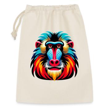 Mandrill monkey - Gift Bag 30 x 45 cm - nature - Front