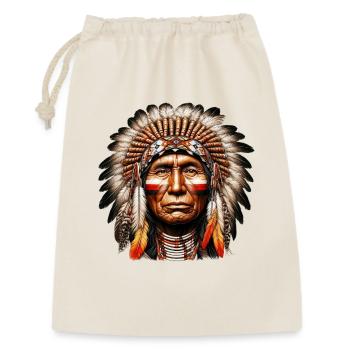 American Indian American - Gift Bag 30 x 45 cm - nature - Front